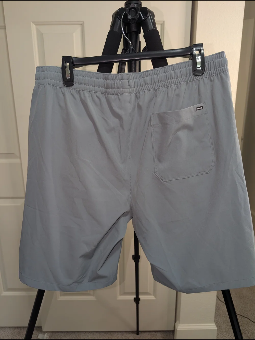Hurley Men's Gray Performance Drawstring Shorts